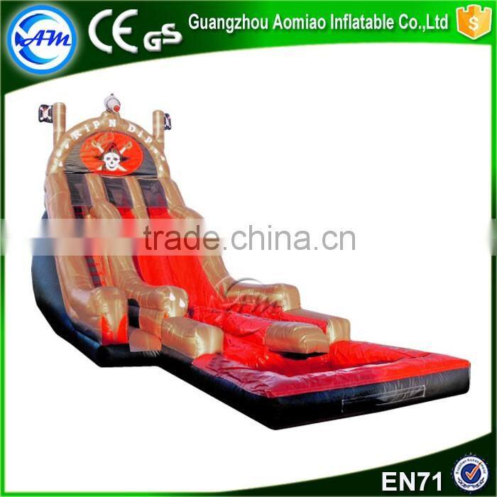 2016 Hot sale items commercial used inflatable water slide for sale
