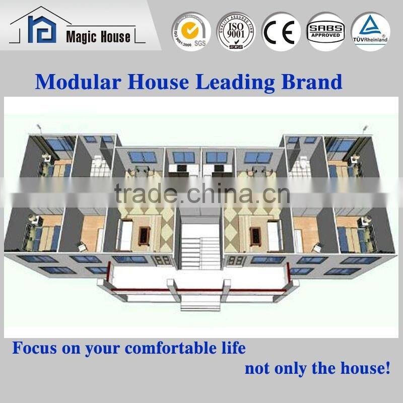 Fast Construction modular houses Cheap prefabricated steel building