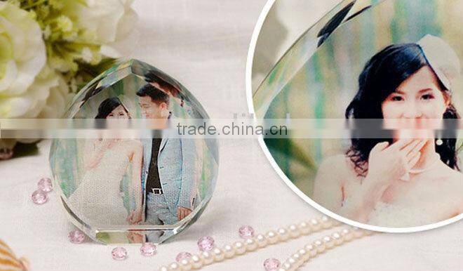 Cheap 3d crystal laser engraving gifts