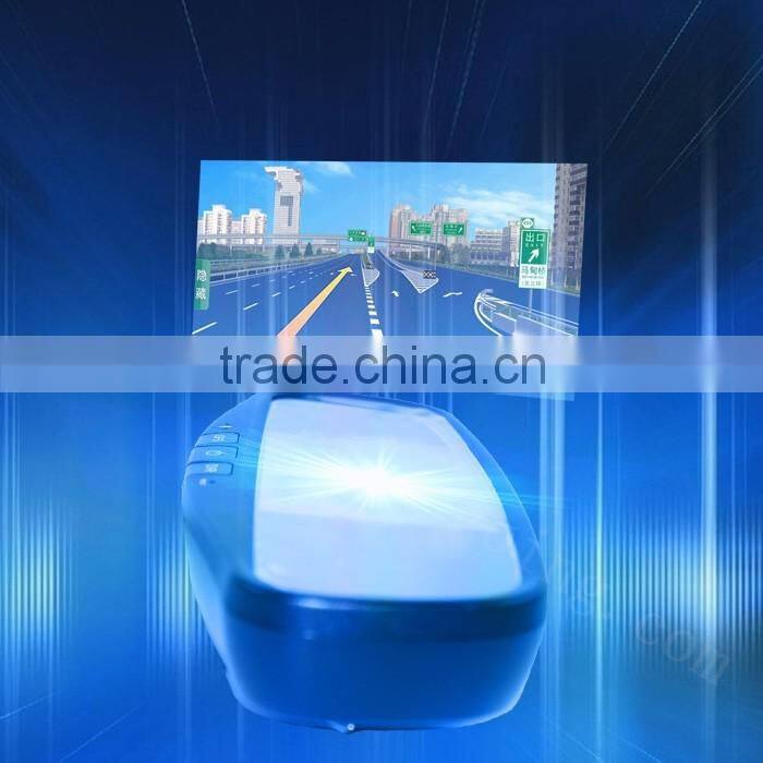 5 inch HD LCD Screen 1080 P + P 720 double recorded Car Rearview Mirror Dvr