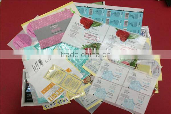 factory supply good quality colorful sticker design