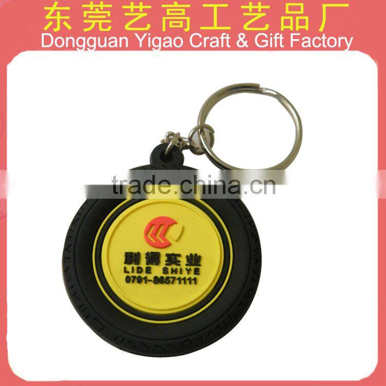 Factory customized handmade 2d key chain for premium gift