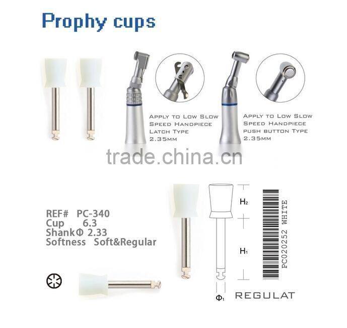2016 Prophy cups/Polishing cups for dental disposable use
