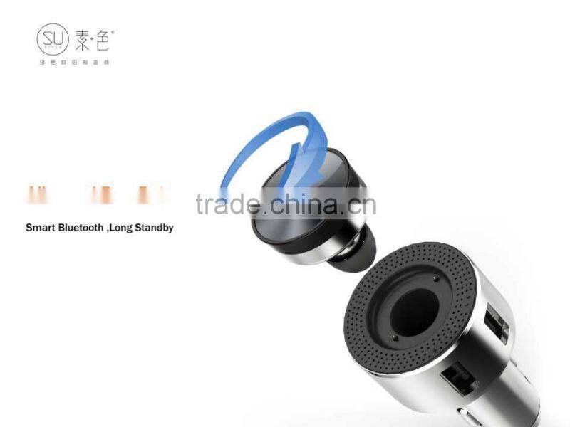 Sutyle SU-S30 high efficiency Cigarette lighter car battery charger,Bluetooth wireless car charger