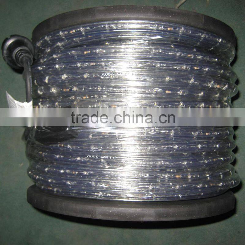 13mm 50m IP44 36leds per meter vertical white CE GS Rohs Led Rope