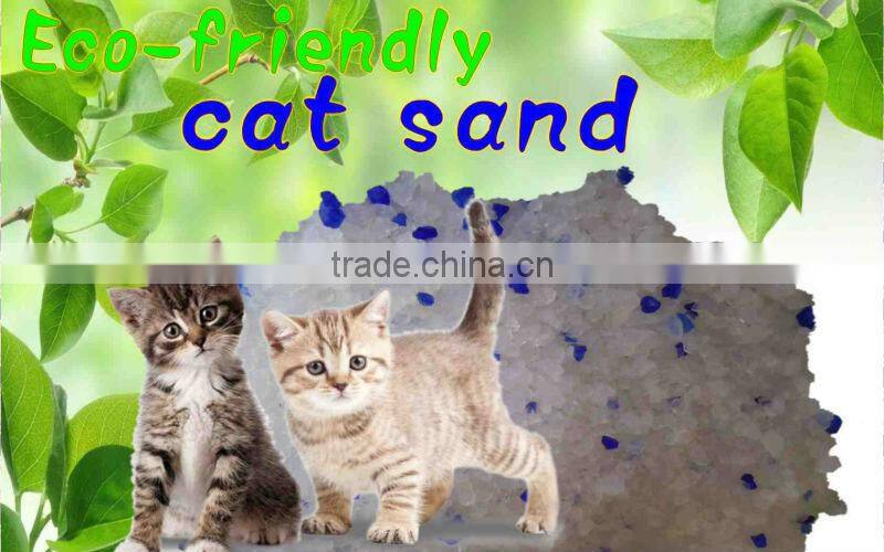 best sell pet supply silica gel cat litter