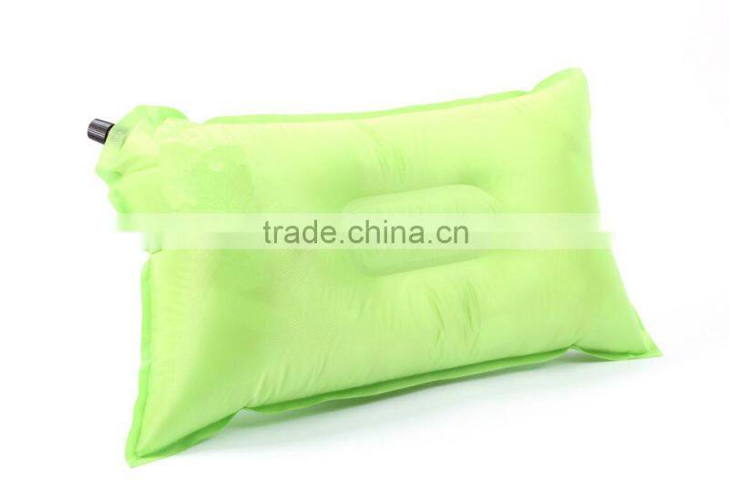 outdoor travel self inflatable camping pillow