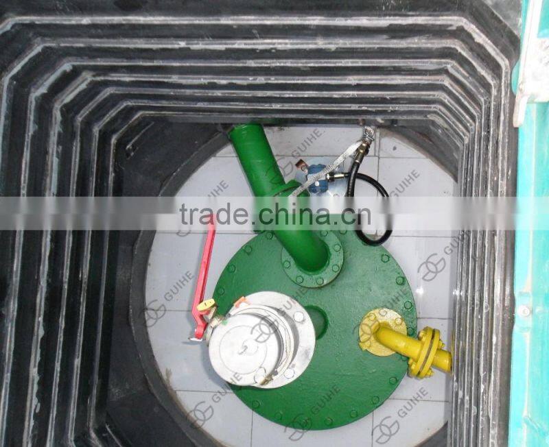 Gas station double walled tank and pipe fuel oil water leak detection sensor Leakage detector