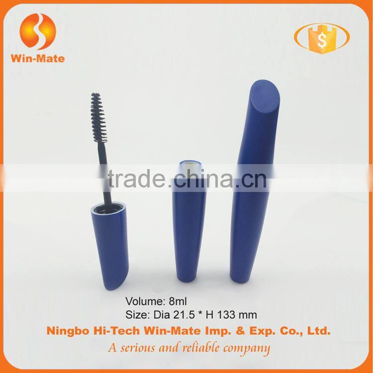 2015 new style best-selling factory supply 133*21.5mm blue mascara tube
