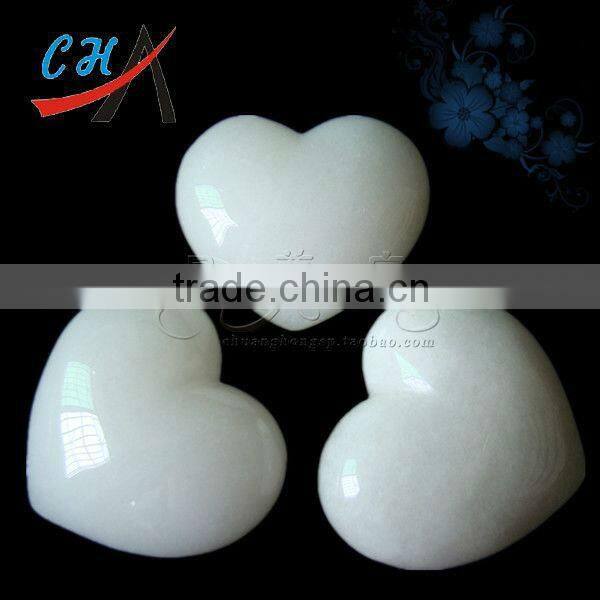 40*35*20 mm various semi precious Heart Stone Wholesale