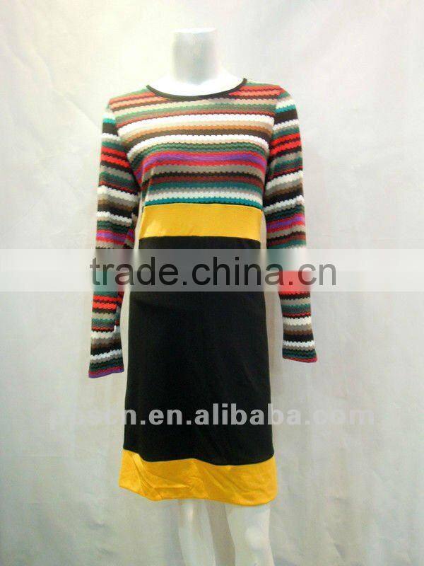 2016 new fashion knit dress korean dresses new fashion