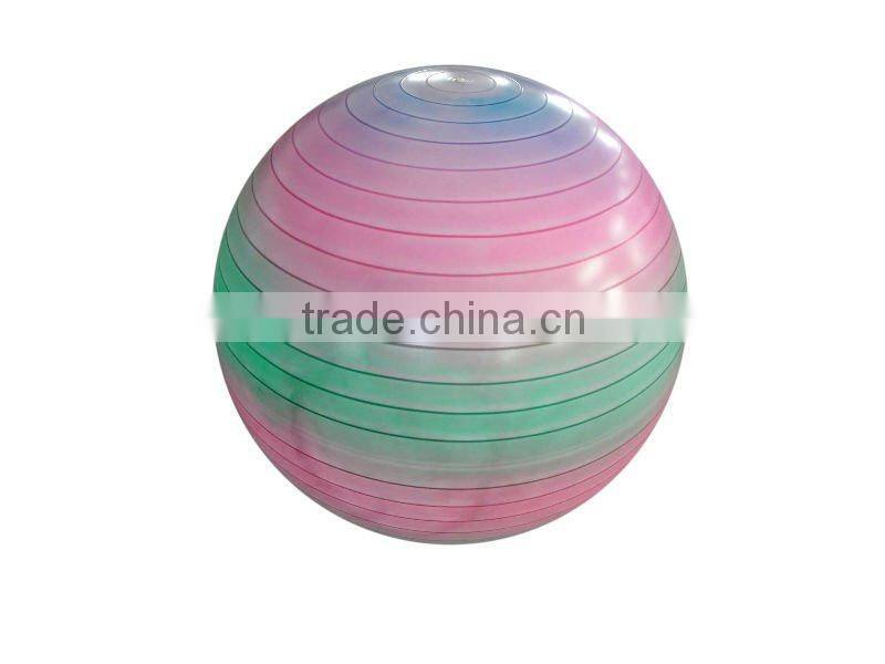 rainbow ball,gym ball, pilate ball,PVC ball,fitness ball