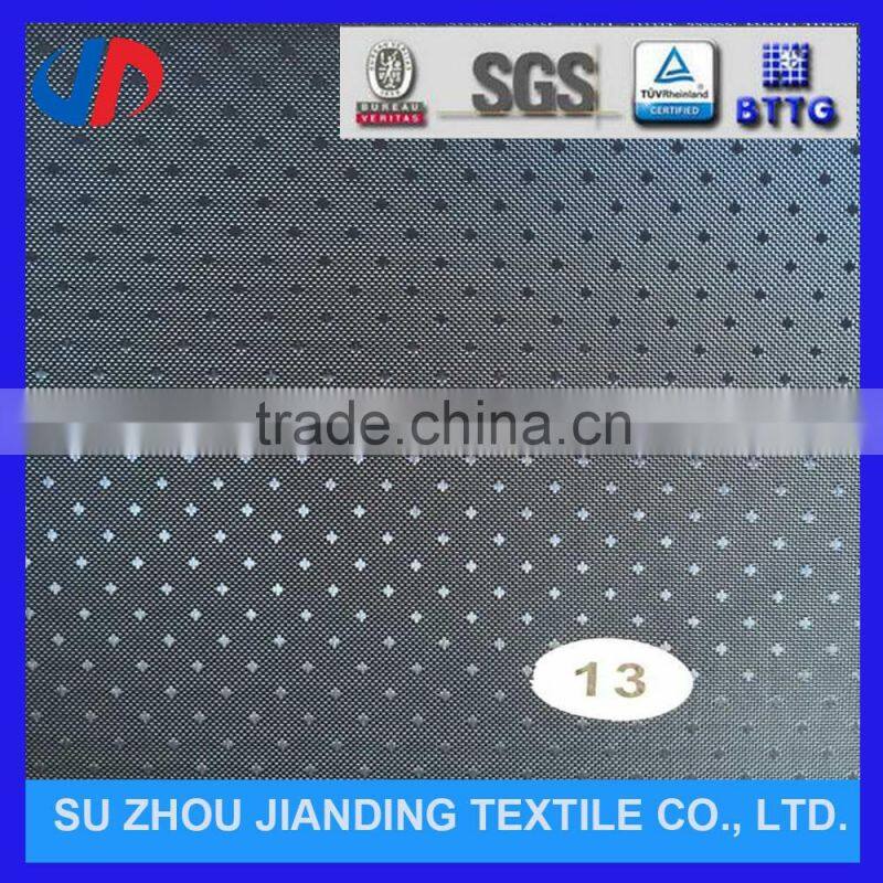 300D Diamond Ripstop Fabric with PVC and PU Coating