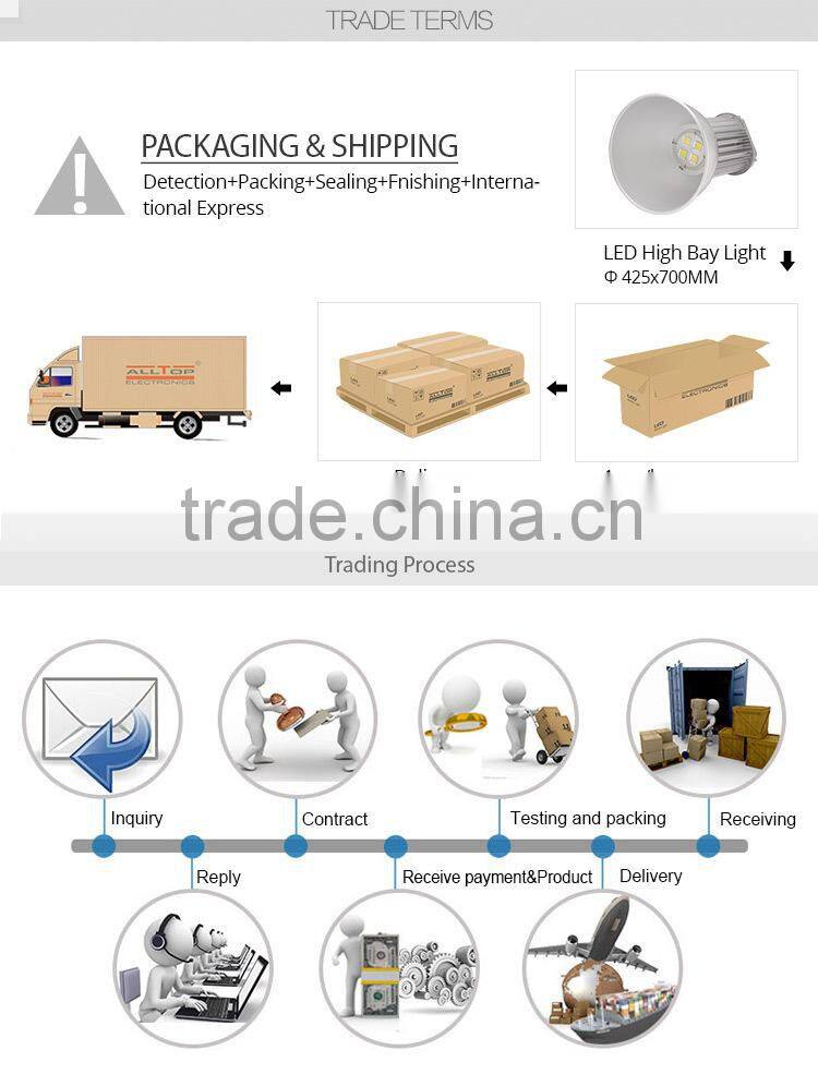 High lumen bridgelux IP67 waterproof led high bay 300w