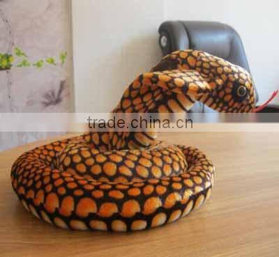 Hot sale plush snake stuffed toy from Yiwu factory