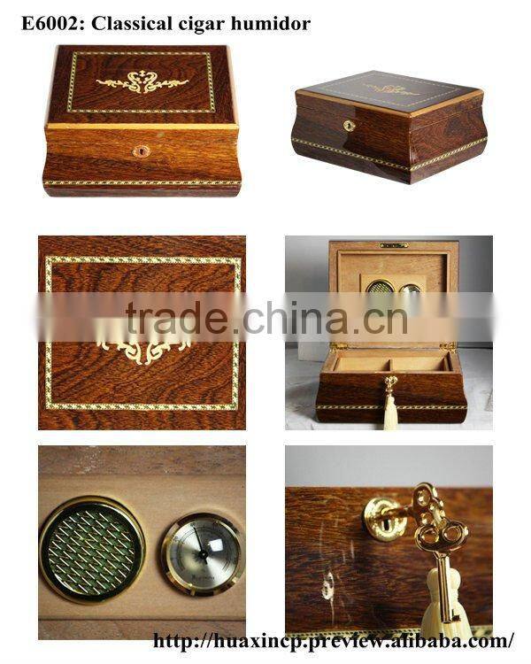 OEM accepted Wooden humidor,wooden cigar box for men