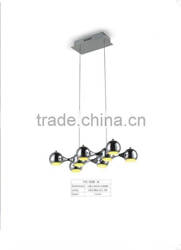 Chrome cheap crystal chandeliers/modern led chandelier/chandeliers pendant lights