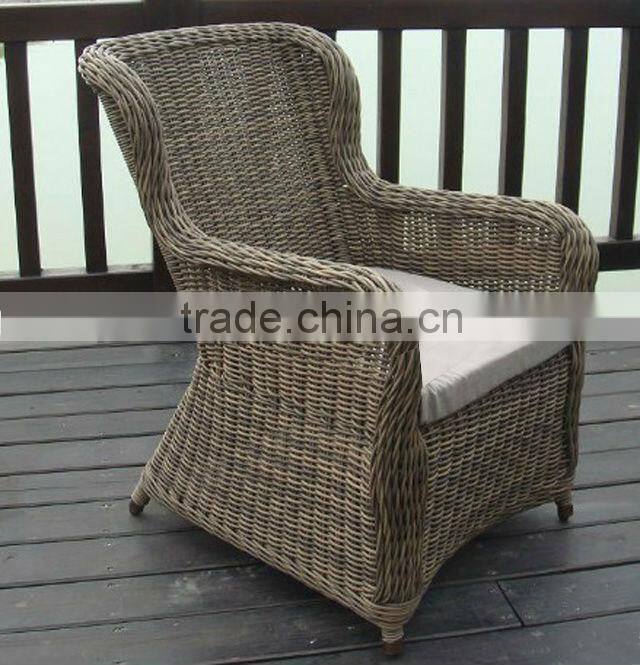 pe round rattan chair/dining room chair