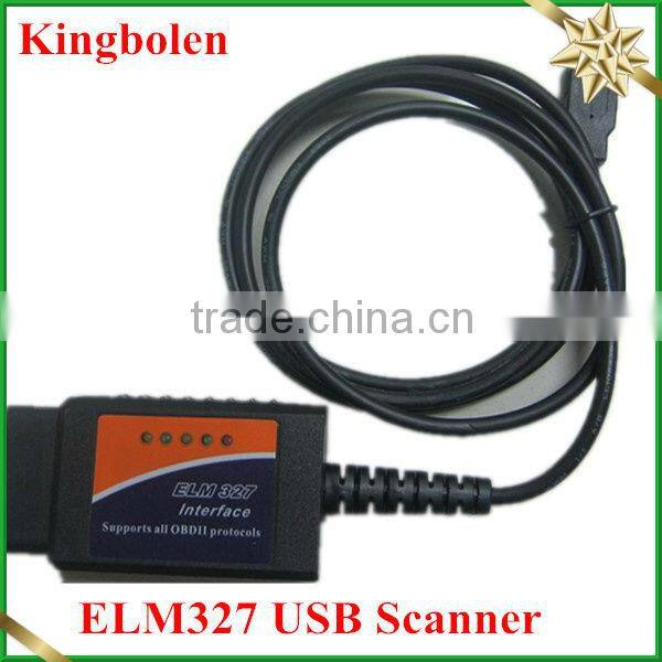 OBD/OBDII scanner ELM 327 car diagnostic interface scan tool ELM327 USB