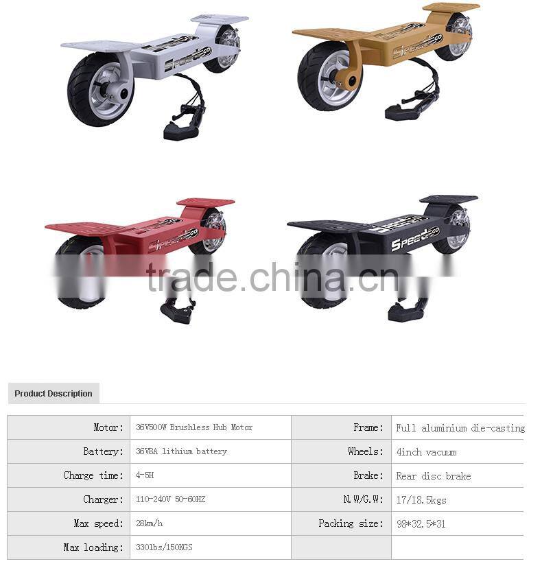 Yongkang mototec powerful remote control skateboard wheels for kids