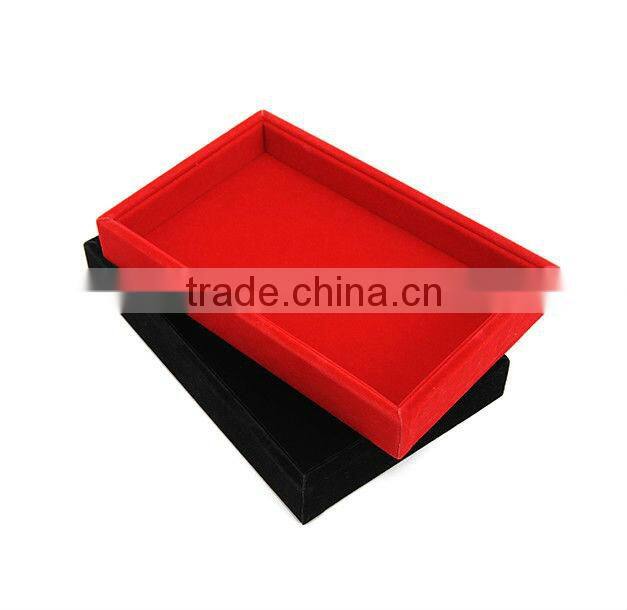 Black and Red Jewelry Display Tray (Accept Custom Design And Print Your Logo)