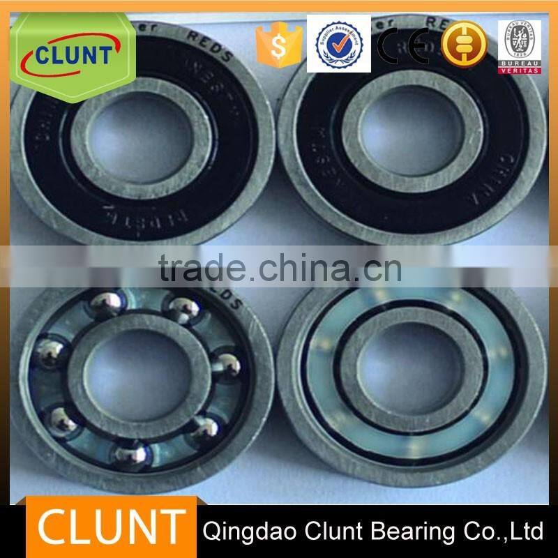 Famous brand super reds skateboard deep groove ball bearings 608rs