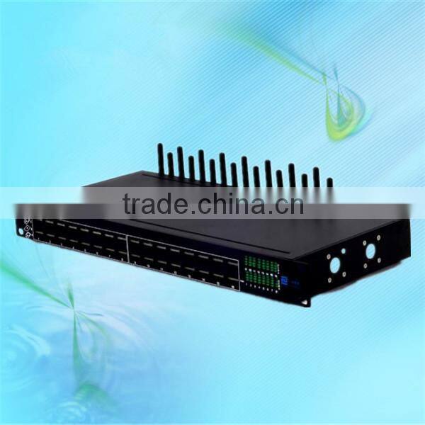 Ejointech online firmware update 3g 16 port 16 channels 64 sim cards wcdma gateway goip-16/64