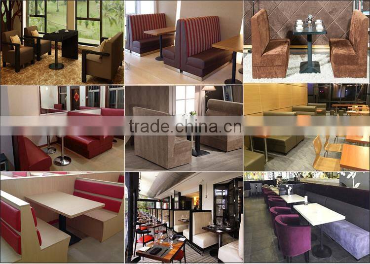 2 Seater Fabric/Leather Restaurant Furniture Seating