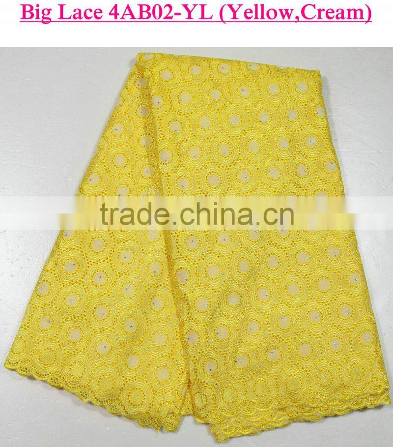 2015 wholesale high quality polish lace swiss voile lace for garment