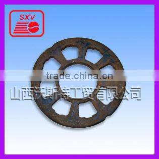 Scaffolding system, scaffolding parts steel scaffolding ledger end flange YP-09