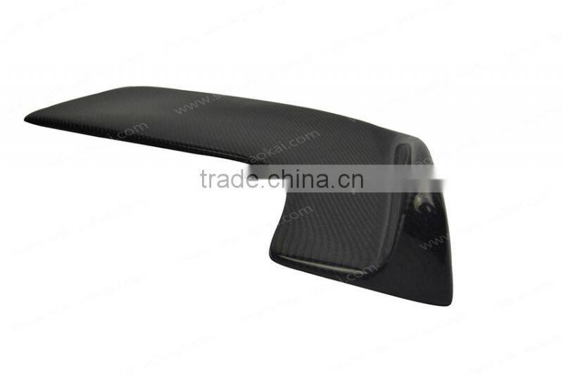 2x universal carbon fiber front lip spoiler car bumper lip spoiler
