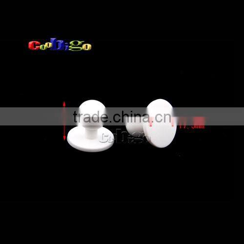 Plastic Round Movable Jacket Chef Coat Stud Button Black or White #FLC282A-B/B-W/C-W