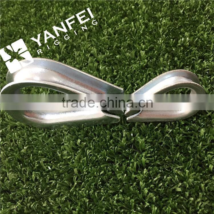 Factory Price Galvanized Standard Wire Rope Thimble/rigging