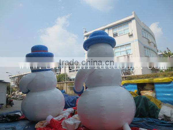 inflatable Chrismas santa/inflatable snow man