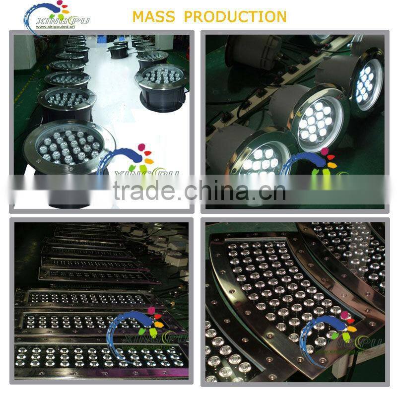 led underground light RGB DMX 36W led floor recessed light