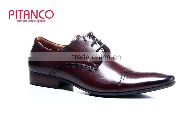 High quality gentlemen lace-up mens dress shoes