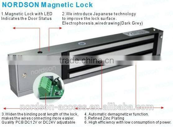 Easy install electromagnetic lock for access control system ( NE-280S )