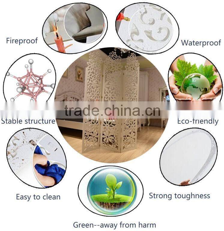 HOME-GJ Moveable Screens & Room Dividers Type and Wood Material privacy dividers