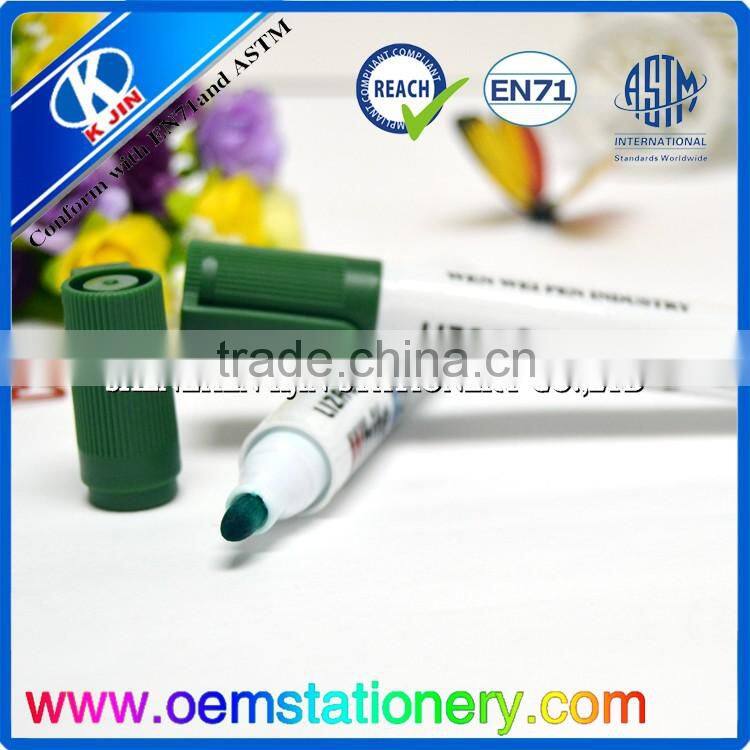 Factory directly sale custom dry erase markers bulk with plug