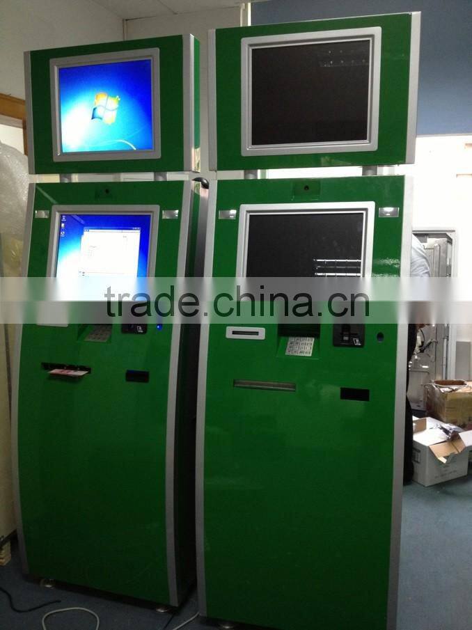 Built in Cash Dispenser and Digital ATM Bank Dedicated DVR Self Service Bank ATM Kiosk