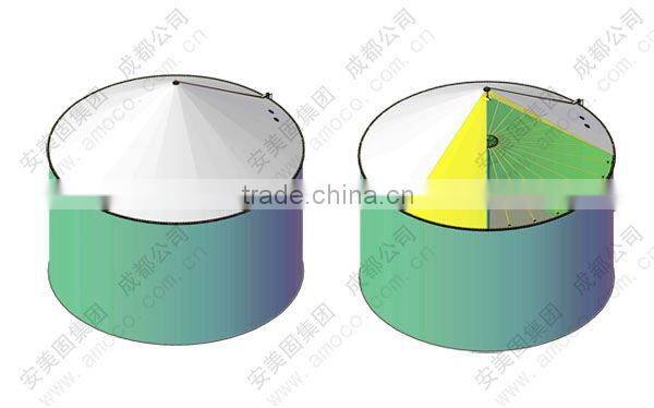 Double Membrane Biogas Cover