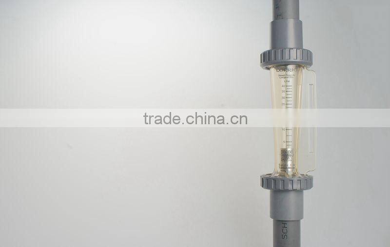 PVC water flow meter plastic flow meter