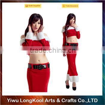 2016 New arrival women party playtime costume sexy dance christmas costume