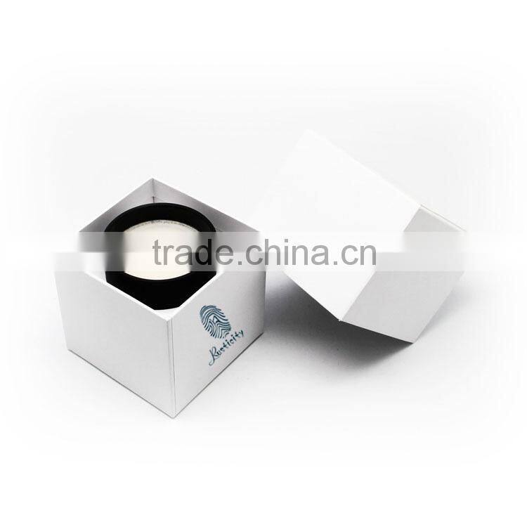 Made in China home decoration scented candles in frosted glass jar