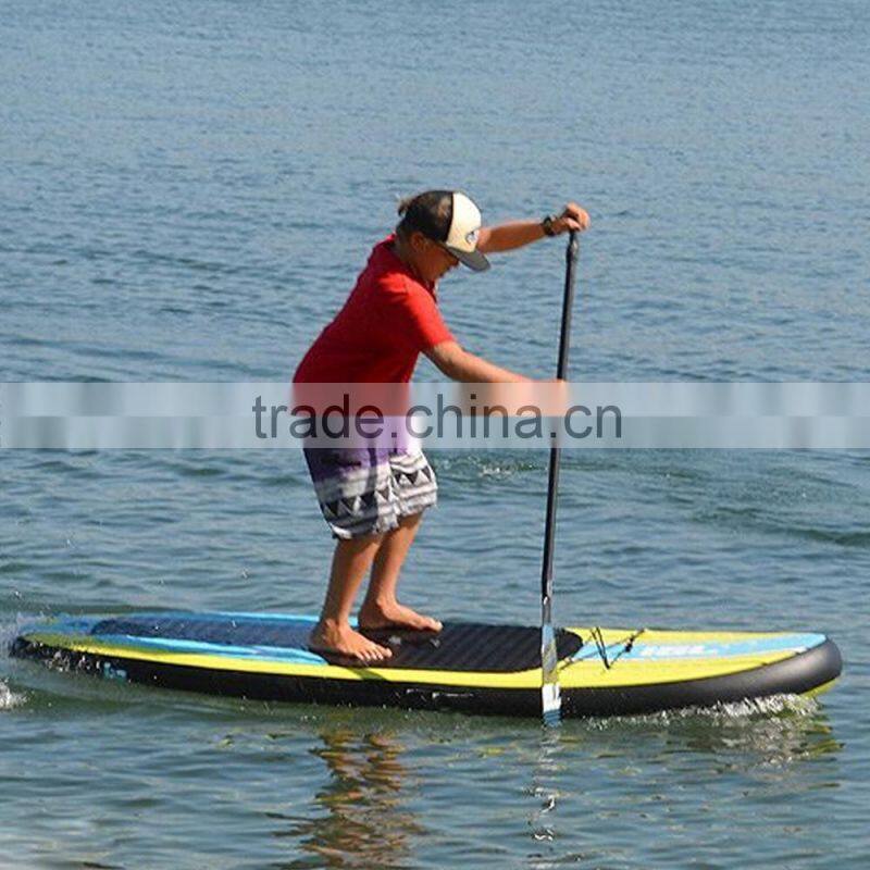 7 ft 6 inch Epoch power Kids Inflatable Stand Up Paddle Board with Pump and 3 Piece Adjustable Paddle (4" Thick) Super Durable