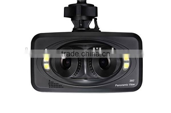 Daretang 2.7 inch TFT 720p HD White Light LEDS H6000 360 view car camera system