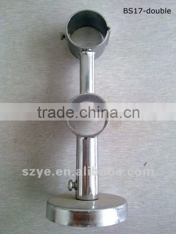 BS17 Ceilling mounted iron curtain rod bracket for curtain rod hanging