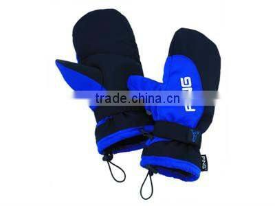 AB grade quality new design reflective canvas working glove