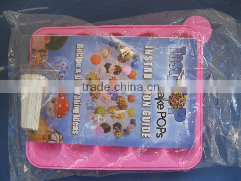 silicone lollipop mould silicone cake pops