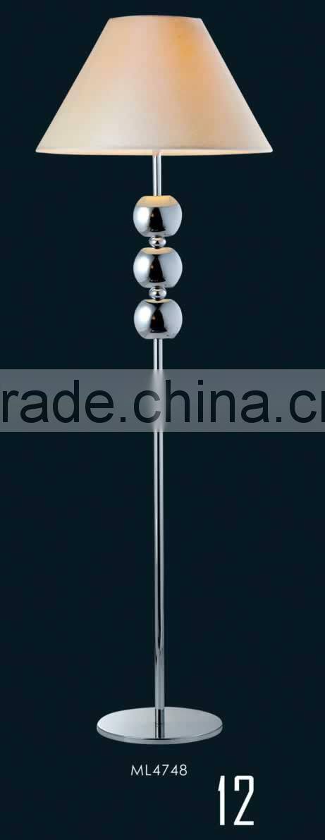 contemporary wrought iron floor lamp for hotel decoration